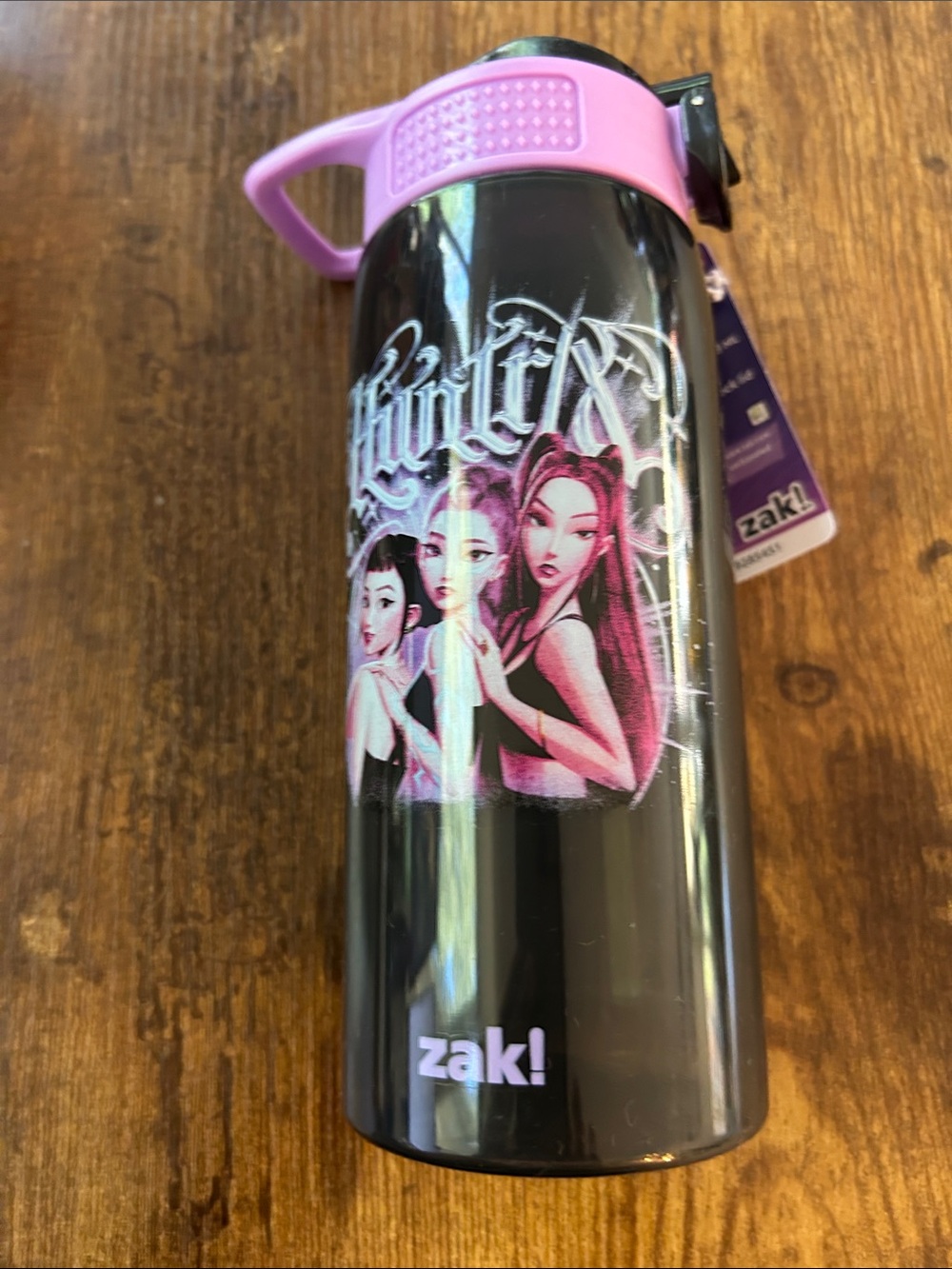K-Pop Demon Hunters 25oz water bottle. Zak!